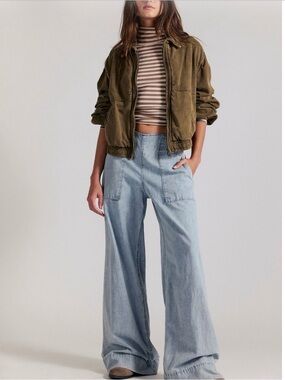 We The Free Breezy Denim Pull-On Jeans- size medium